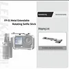 CNC Aluminum Alloy Adjustable Shooting Handle Protective Frame Holder