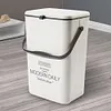 Hanging Compost Bin Large Capacity 7/12L Recycling for Cupboard/Bathroom/Bedroom