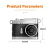 Mini retro digital camera, portable for students on campus, small camera with built-in filters, CCD camera