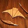 MarinerPoet&trade; Handcrafted Wooden Manta Ray Automaton