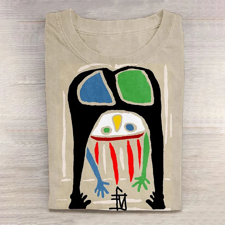 Wearshes Fun Abstract Art Print T-Shirt