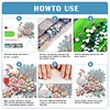 (US Local)Acrylic Special Shape Peacock 5D DIY Diamond Painting Dots Pendant for Window