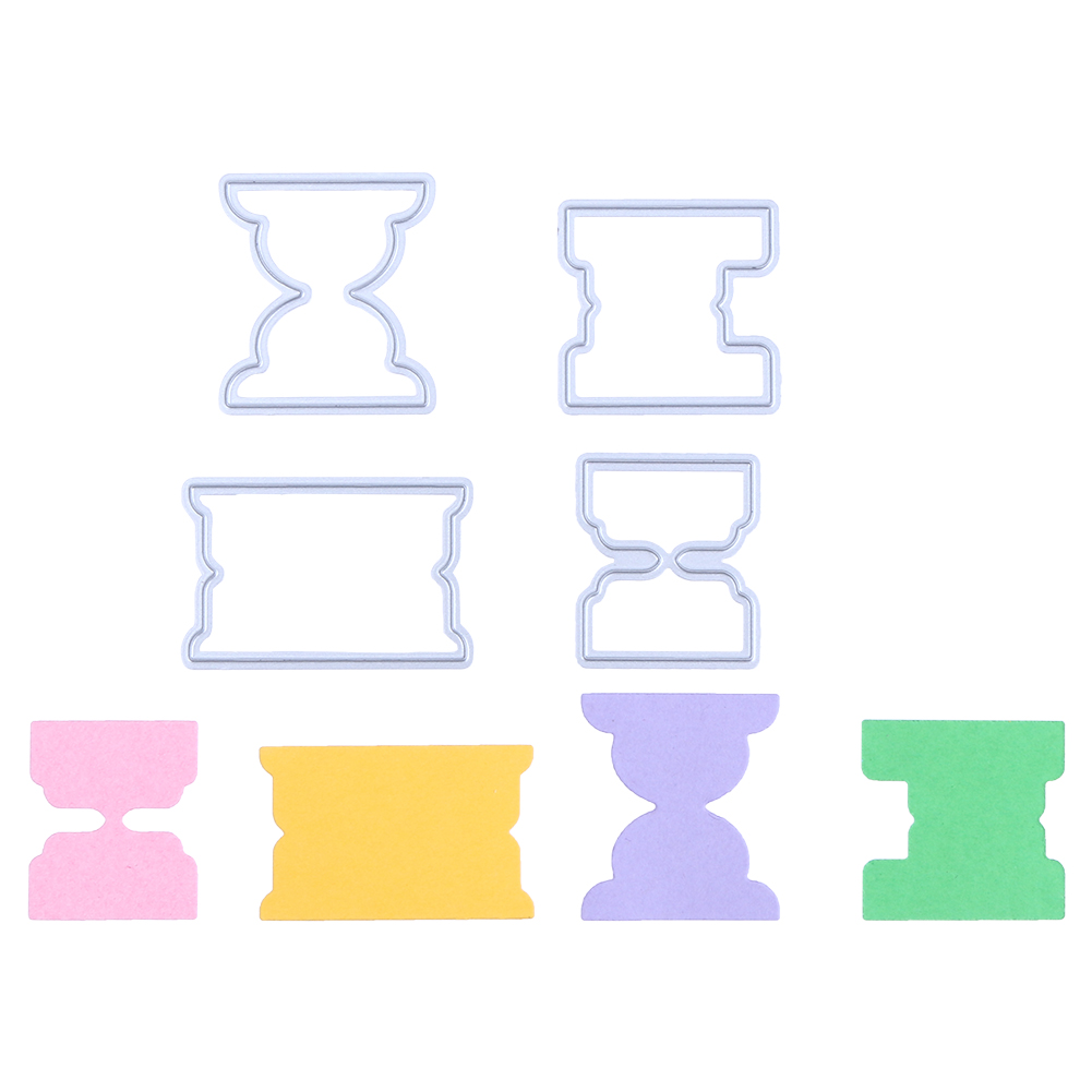 

4pcs Hourglass - Paper Craft Cutting Dies, 501 Original