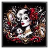 (Counted/Stamped)Cruella Disney Villain-11CT Cross Stitch 45*45cm