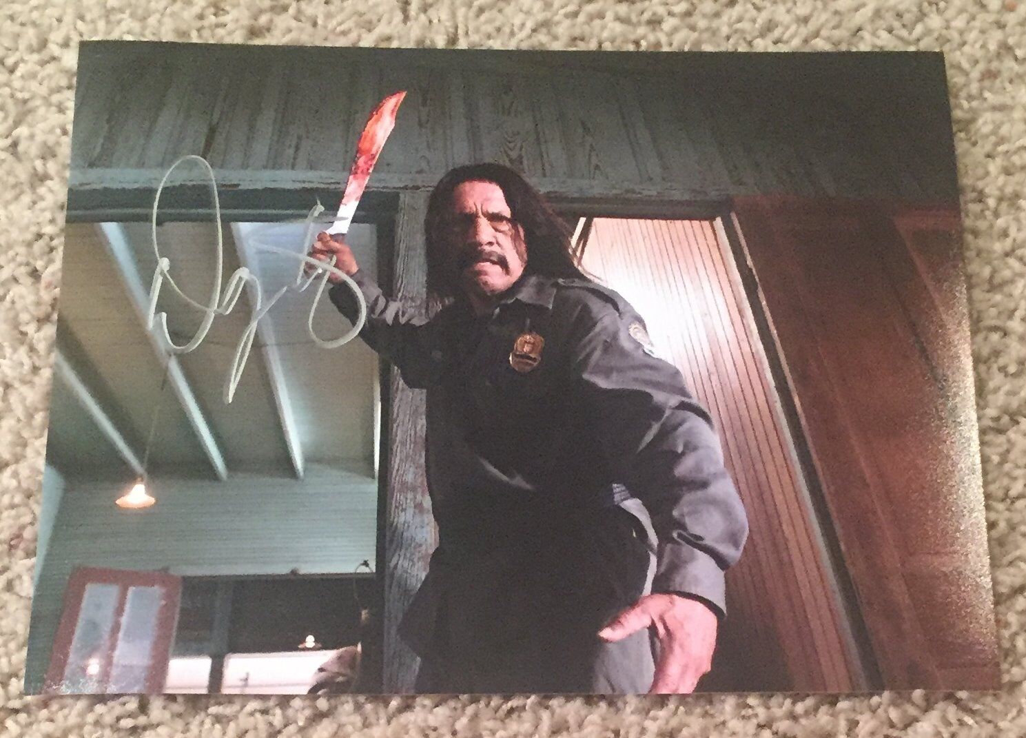 DANNY TREJO SIGNED AUTOGRAPH MACHETE KILLS 8x10 Photo Poster painting C w/EXACT PROOF