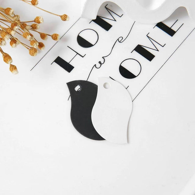 100 PCS/Package Solid Color Tag4