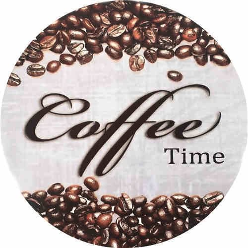 Coffee - Round Shape Tin Signs/Wooden Signs - 30*30CM