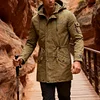 💥 2025 Hot Sale! Men's Workwear Casual Outdoor Thick Winter Hooded Jacket - Warm, Perfect for Hiking, Traveling and Leisure Wear
