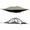 [US Local Warehouse] Camping Hammock with Mosquito Net Waterproof Rainfly 3 Point Hammock Tent 660 LBS Load Capacity 2-Person Tree Tent Hammocks for Outdoor Backpacking & Hiking