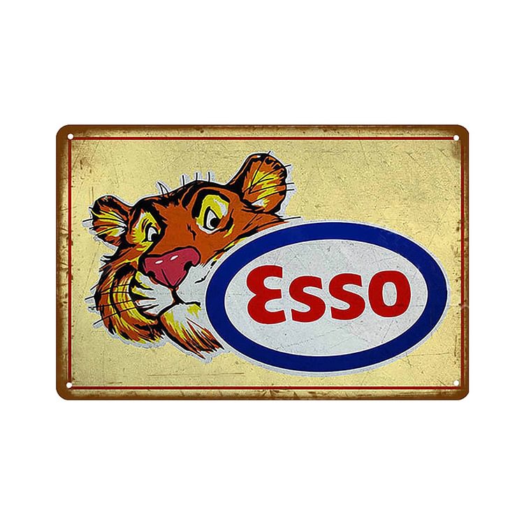 Esso - Vintage Tin Signs/Wooden Signs - 20*30cm/30*40cm