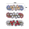 3pcs DIY Full Drill Diamond Painting Hair Clip Flower Leaf Barrette Hairpin