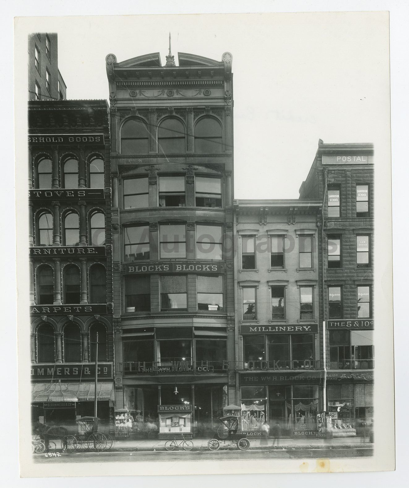 Historic Indiana Commerce - Vintage 8x10 Photo Poster paintinggraph - 1800s Indianapolis