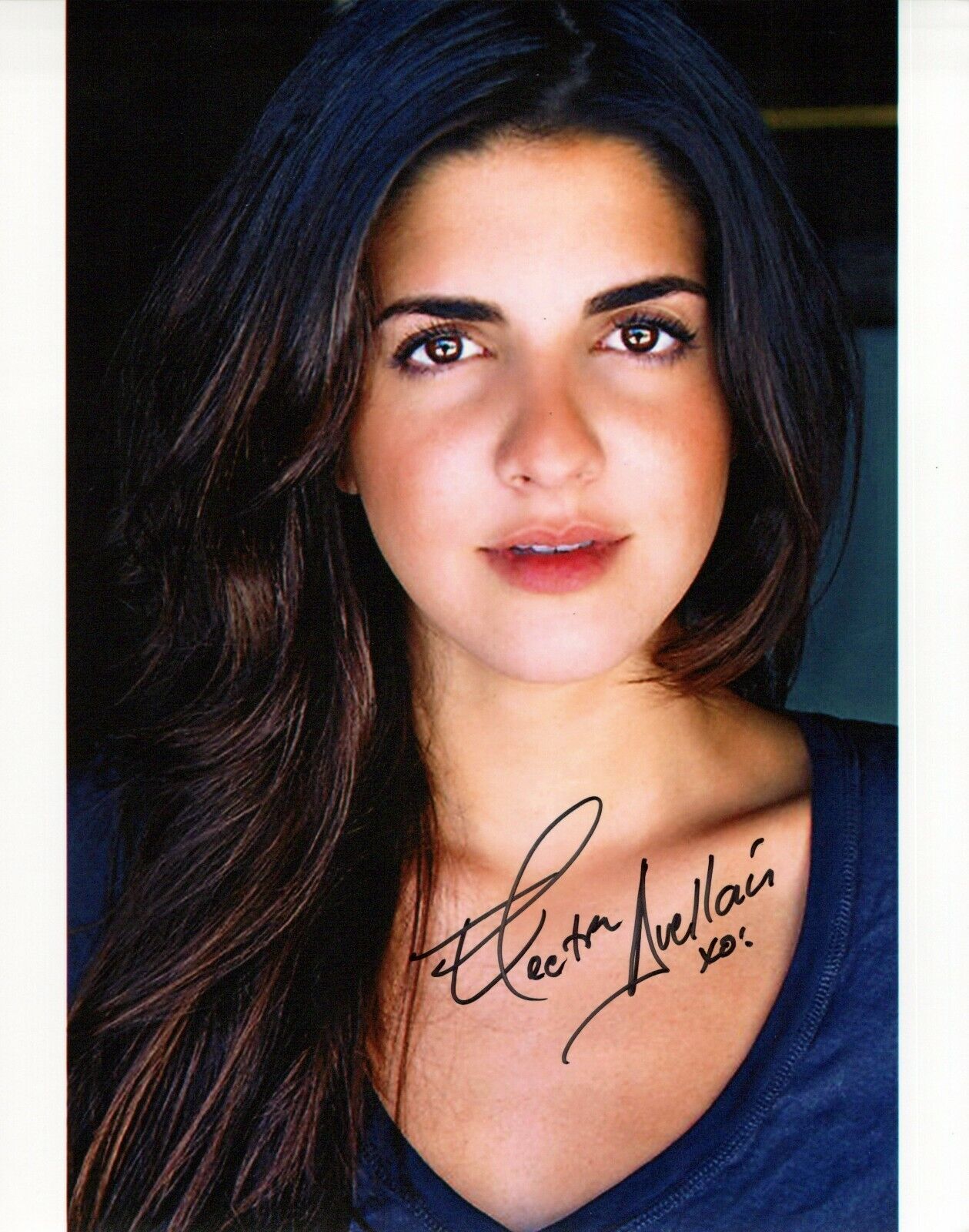 Electra Avellan glamour shot autographed Photo Poster painting signed 8x10 #3