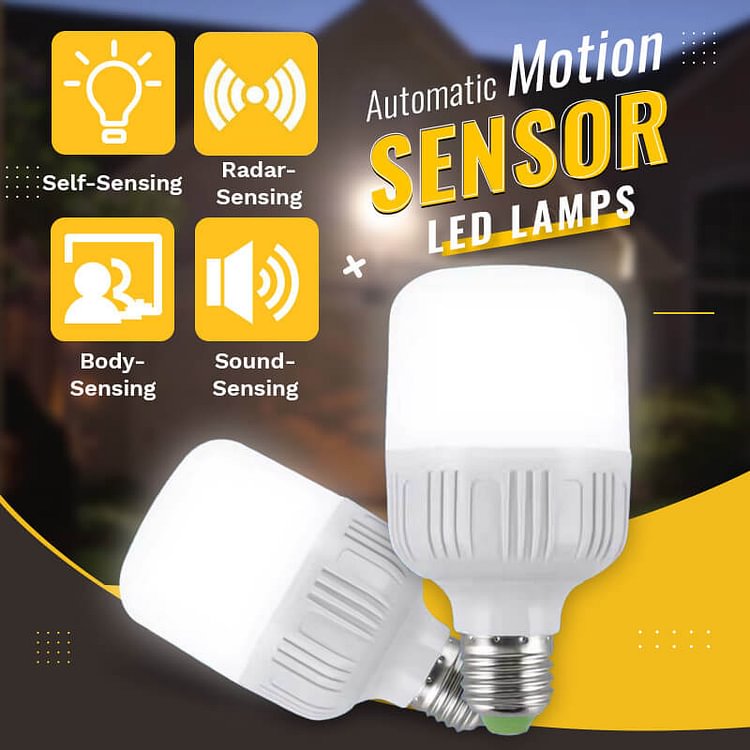 Automatische LED-Bewegungsmelder-Lampe