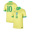RODRYGO #10 Brazil Home Soccer Jersey Copa America 2024