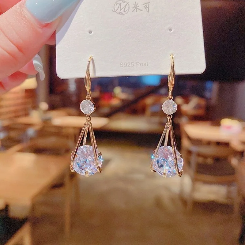 50%OFF丨Super Flash Rhinestone Earrings