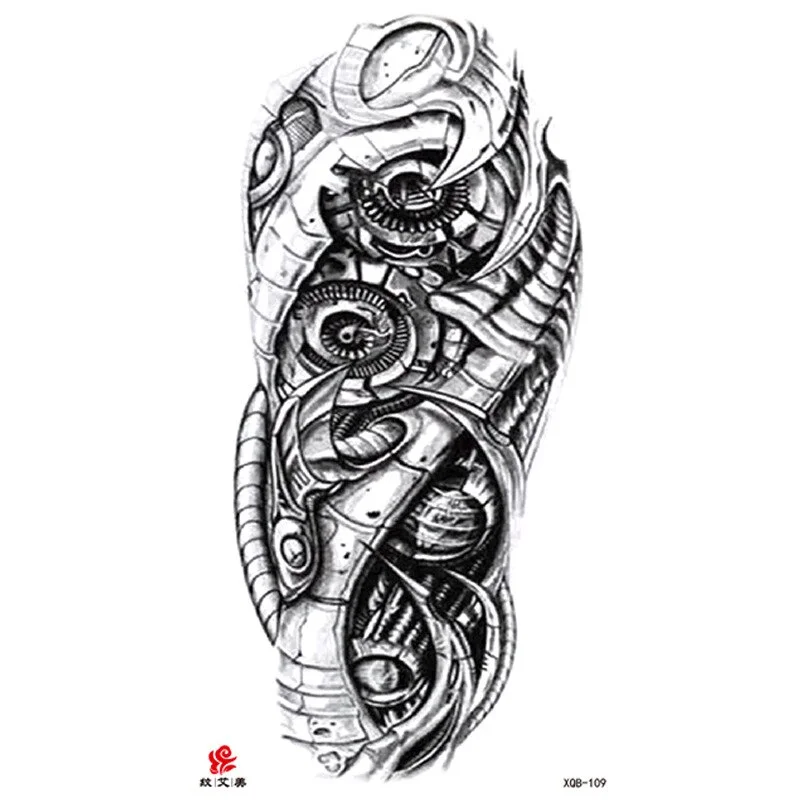 Sdrawing Temporary Tattoo Sticker Tiger Lion Wolf Mermaid Rose Arm Tattoo Hipster Tattoo Man Woman Tattoo Body Art Tatuajes