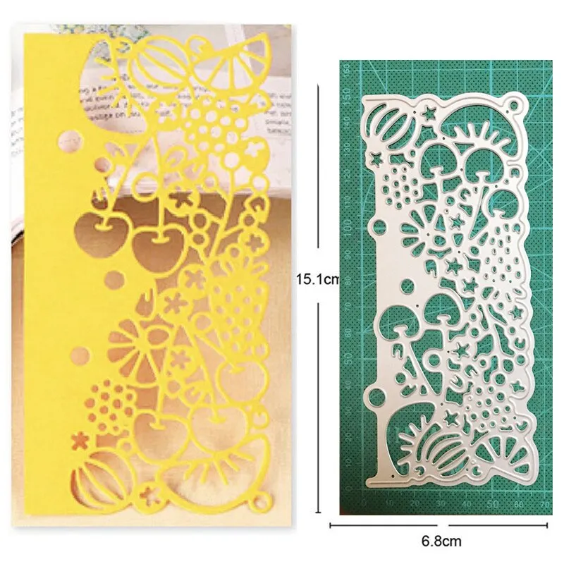 Craft Dies Metal Cutting Dies Cut Die Lace Corner Border Frame Decoration Scrapbook Dies Knife Mould Blade Punch Stencils Dies