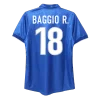 Vintage Soccer Jersey BAGGIO R. #18 Italy Home 1998