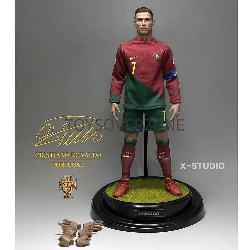 X-Studio クリスティアーノ・ロナウド 1/6フィギュア In-Stock X-Studio X Aix Paint Studio-FIFA WORLD CUP Qatar 2022 CR7