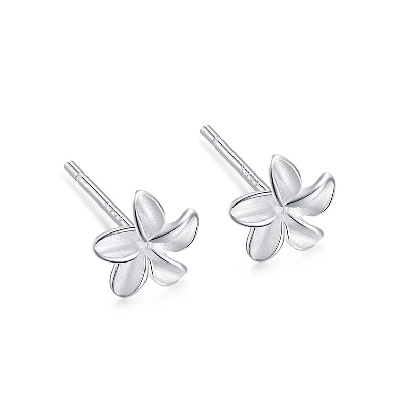 1 Pair 925 Sterling Silver Star Heart Shape Ear Studs