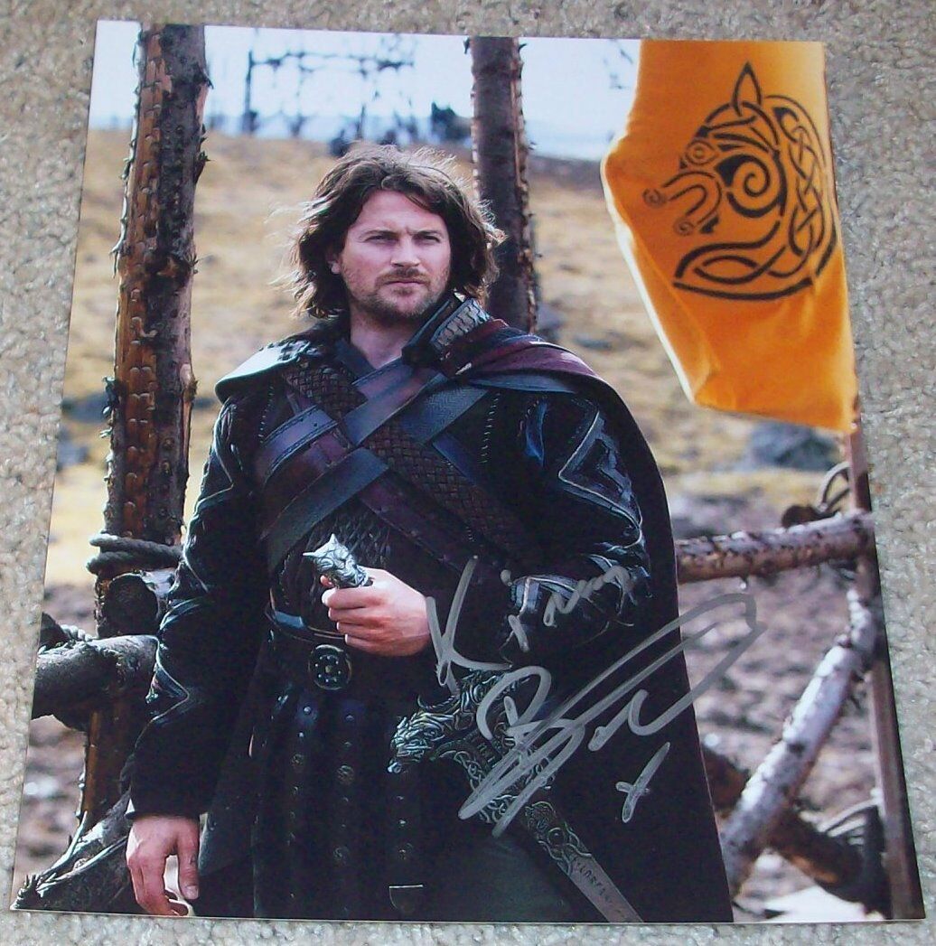 KIERAN BEW SIGNED AUTOGRAPH BEOWULF 8x10 Photo Poster painting B w/EXACT PROOF