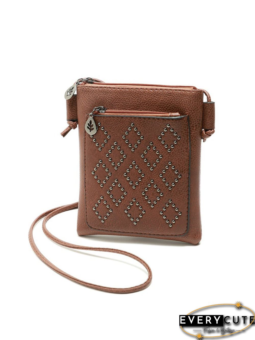 Simple Rivet Mini Crossbody Bag