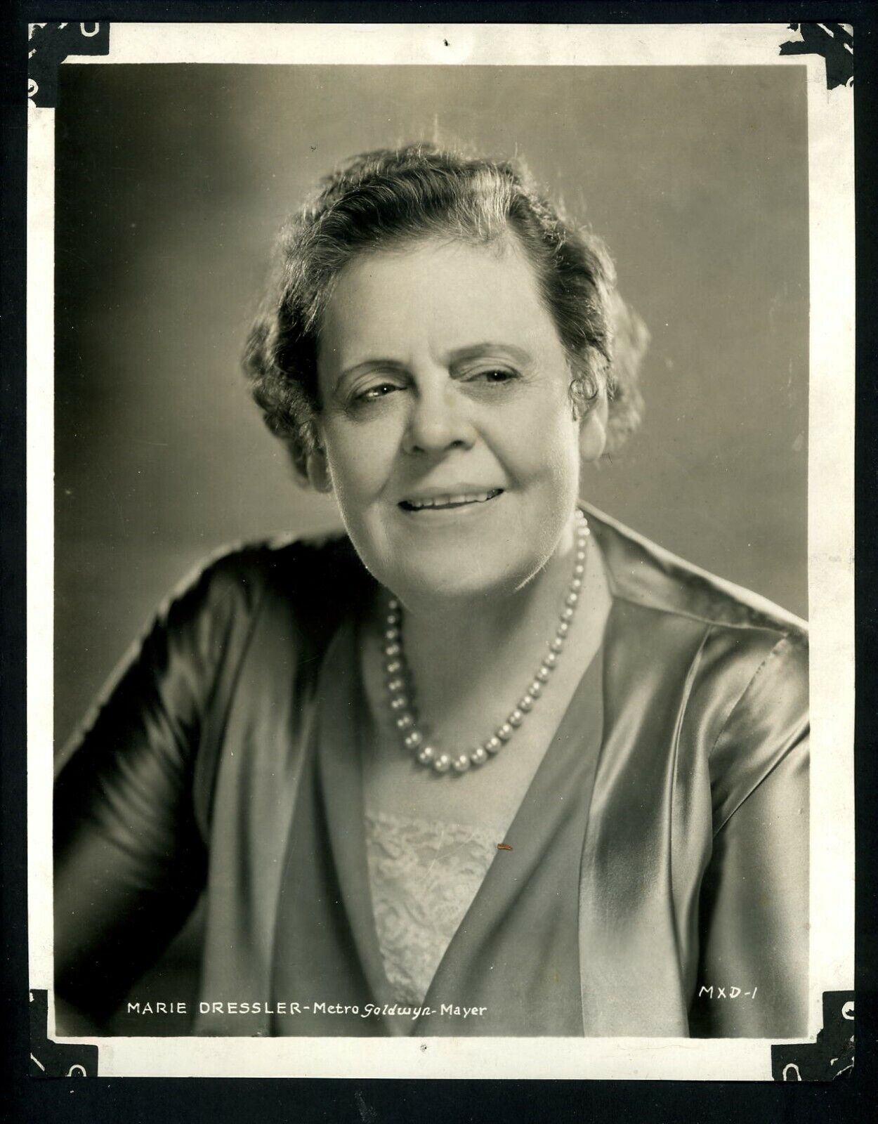 Marie Dressler circa 1930s MGM Studio Press Publicity 8 x 10 Photo Poster painting Movie Actress