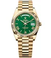 The Rolex Day-Date 40 With Green Lacquered Dial 228238