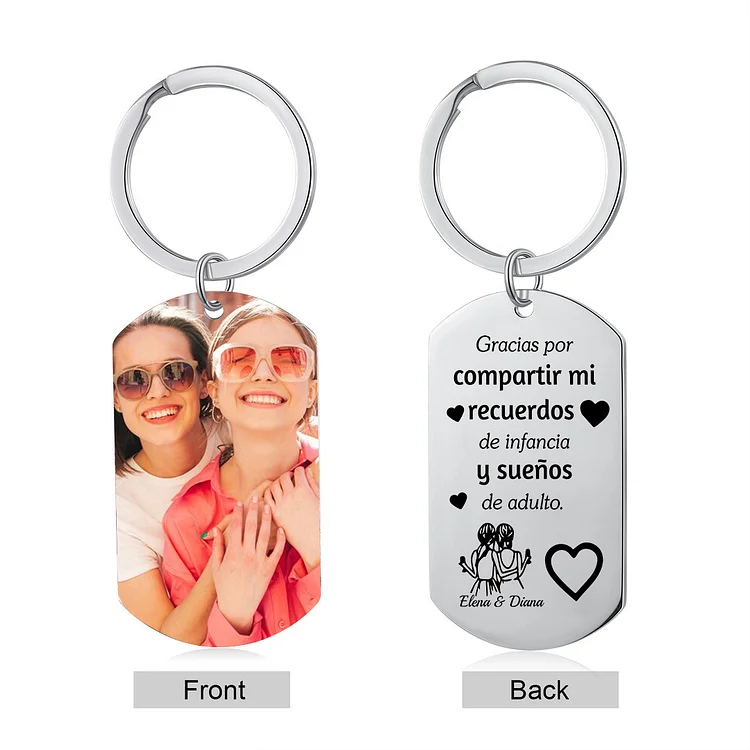 Comprar Llavero personalizado Amiga Hermana a 24,00 €