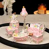 Home Furnishing Four-Piece Set: Enamel Jewelry Box