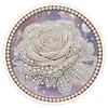 DIY Pearl Painting Art Kit,Round Dust-proof Outer Frame with Tassel Hanging Kit