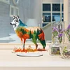 DIY Forest Wolf Diamond Painting Acrylic Desktop Ornaments