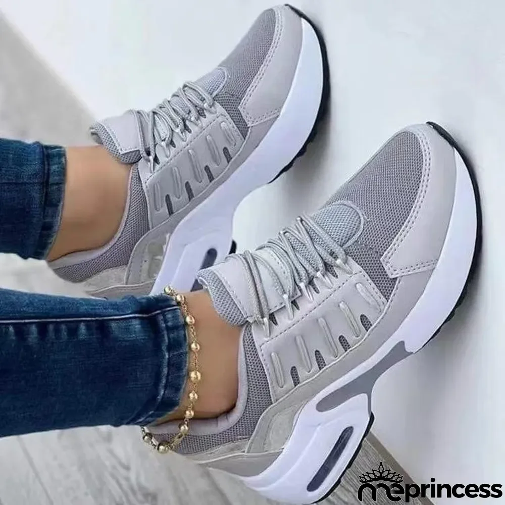 Women lace-up mesh Sports shoes