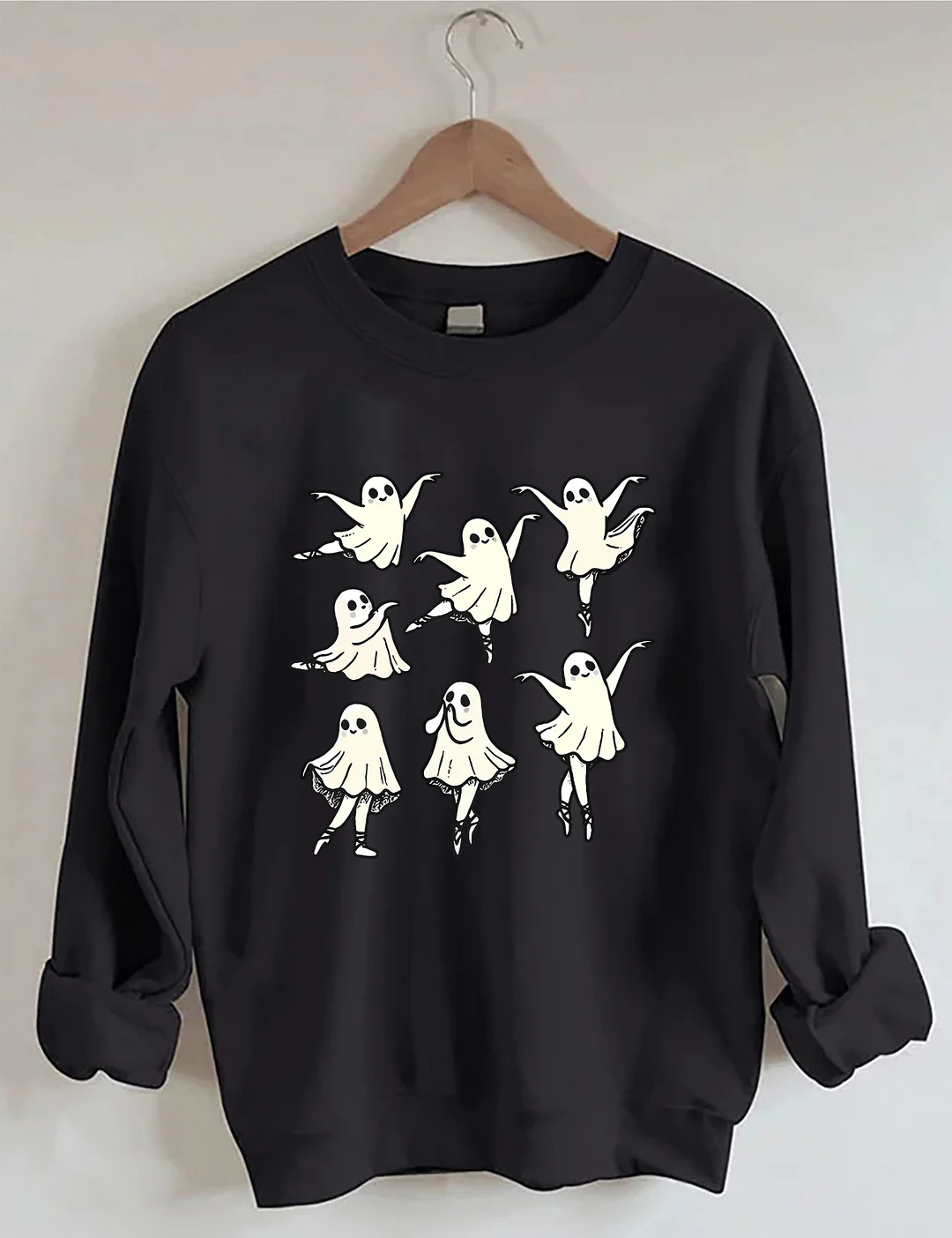 Cute Ballet Ghost Sweatshirt