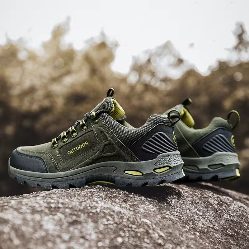 Men's Orthopedic Waterproof Anti-Slip Hiking Shoes  Lightweight Casual Mountain Walking Shoes