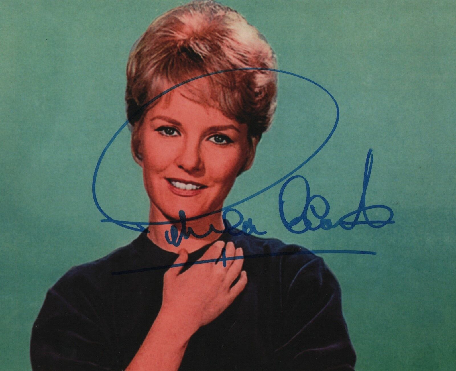 Petula Clark singer REAL hand SIGNED 8x10 Photo Poster painting COA #2 Downtown