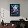 Diamond Painting-DIY Special Shaped Drill Pearl Painting Jellyfish(30x40cm)