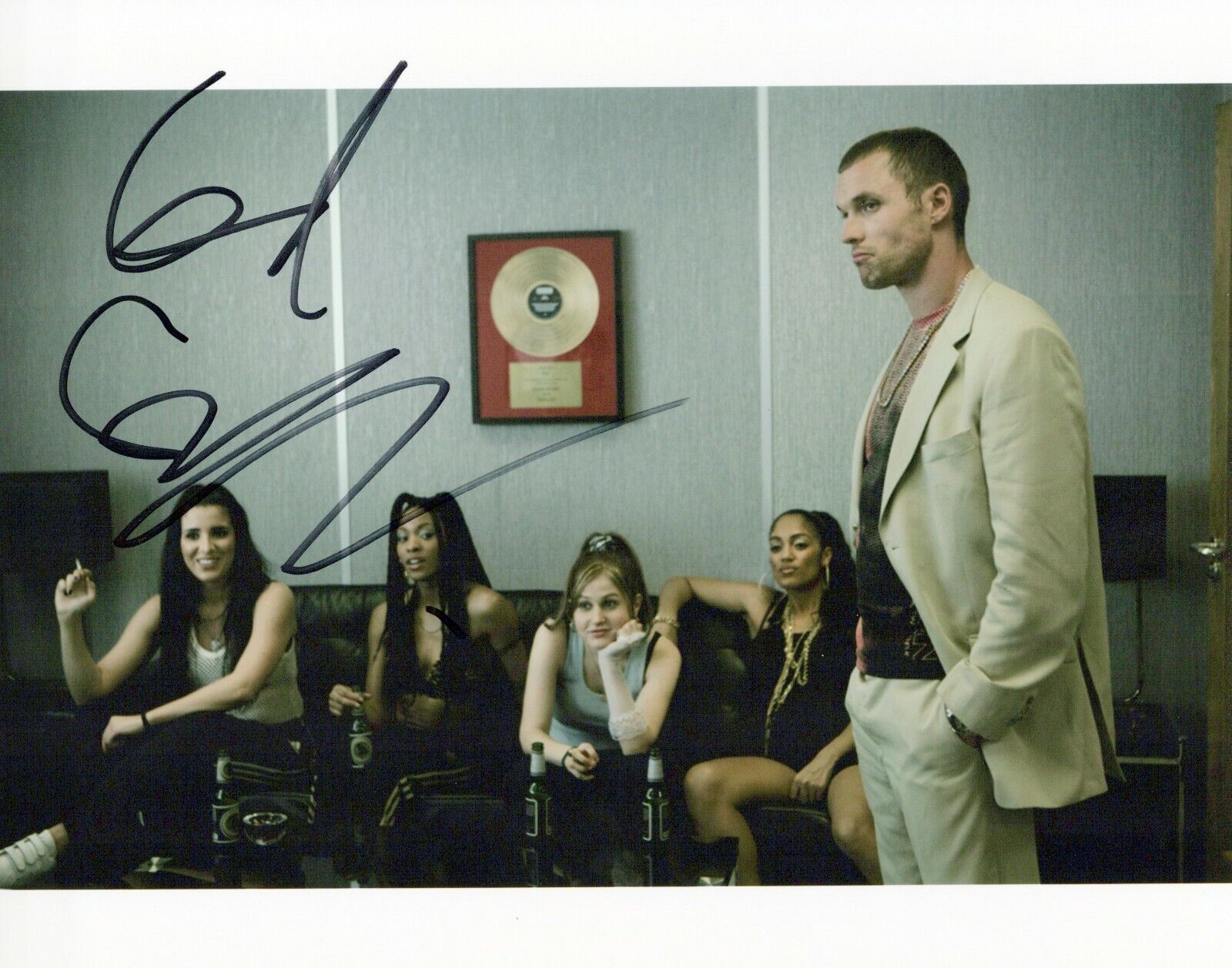 Ed Skrein Kill Your Friends autographed Photo Poster painting signed 8x10 #6 Rent