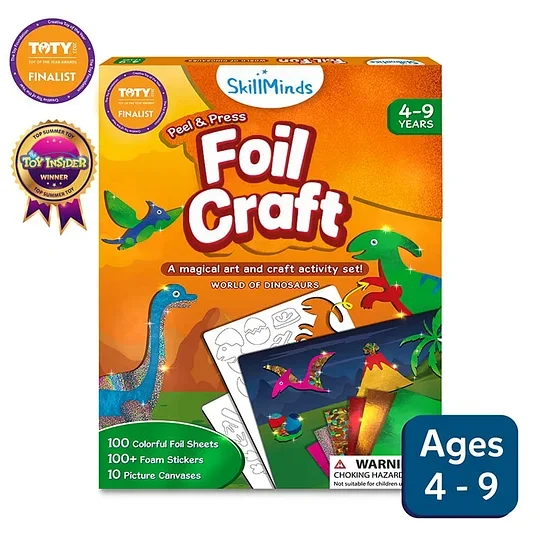 🔥LAST DAY 55% OFF - Foil Art & Craft Activity 🤲💓No Mess Art Kit