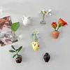 3D Ceramic Vases Fridge Magnet Decorative Vase Fridge Magnet for Fridge Ornament