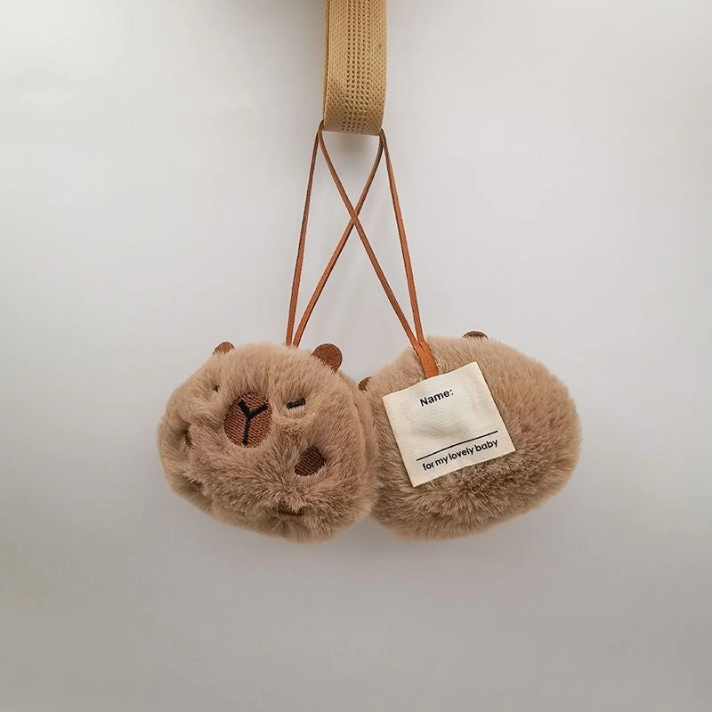 Plush Pendant Name Brand Distinguishing Brand Autumn And Winter Schoolbag Pendant Gift Keychain For Girlfriends Couple