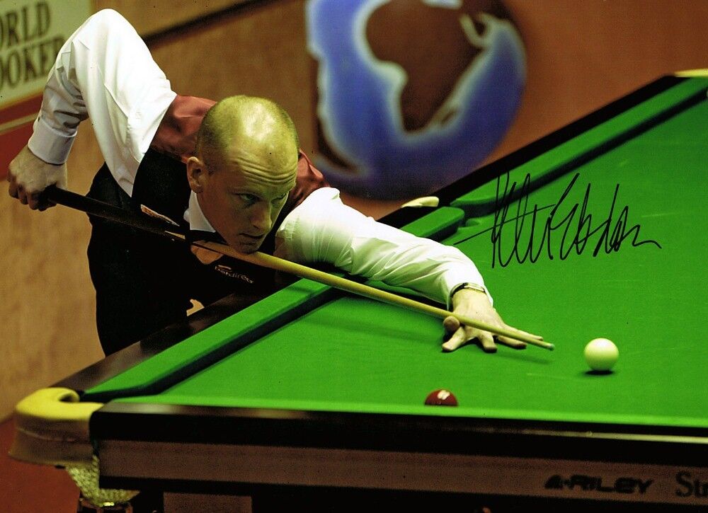 Peter Ebdon SIGNED Autograph Huge 16x12 Photo Poster painting AFTAL COA