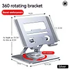 Hot Sale Laptop Stand Aluminum Alloy Rotating Bracket