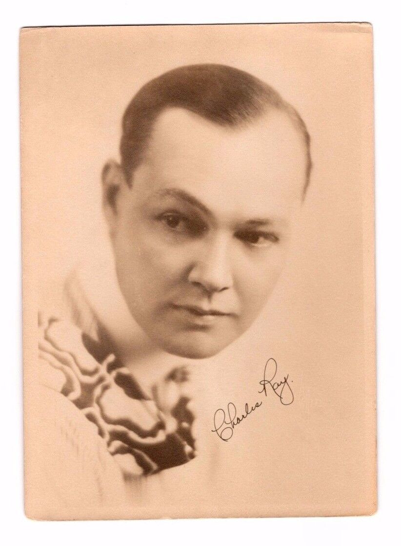 1920's Vintage CHARLES RAY Movie Star Actor Original Photo Poster painting B&W 5 x 7