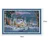 Stamped Cross Stitch-Snow House (55 X 37cm)