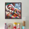 Sleeping Girl-11CT Stamped Cross Stitch 50*50cm/19.69*19.69in tapestrymarket