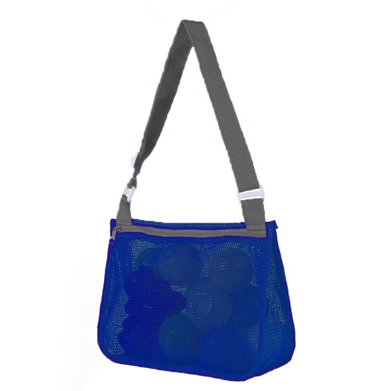 New Color Matching Children’s Toy Bag Shell Storage Bag Travel Beach Bag Hollow Transparent Beach Bag