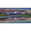 (Big Size)Snow Mountain River-Full Square Diamond Painting 80*40CM