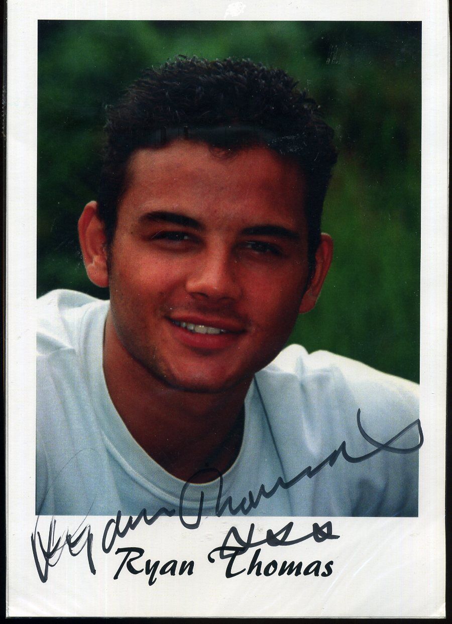 RYAN THOMAS Signed Photo Poster paintinggraph - TV Star Actor - Coronation Street - preprint